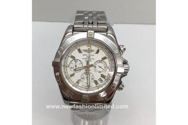 Silver White Luxury Watch
