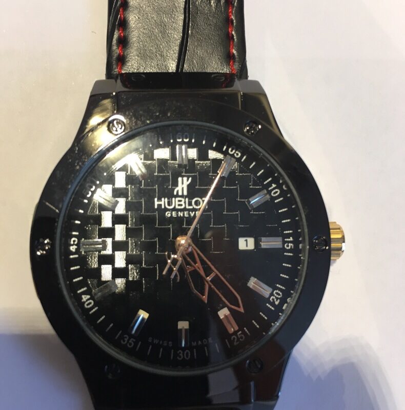 Leather Strap watch