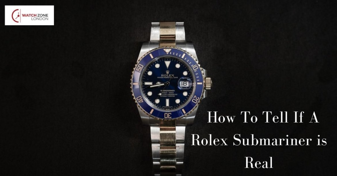 how to tell if a Rolex submariner is real