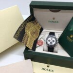 Fake Rolex Daytona Watch UK for Men with Rubber Strap - Image 3