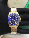 Fake Rolex Submariner Blue Gold High Quality AAA Watch in UK - Image 2