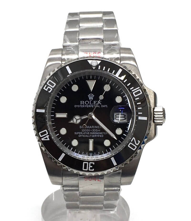 Fake Rolex Submariner Date Black Dial Mens Watch UK 116610LN