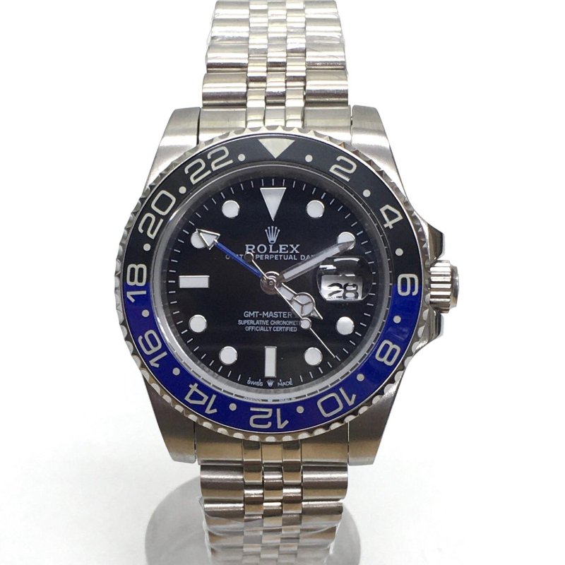 Buy Fake Rolex GMT-MASTER II Blue-Black Watches in London