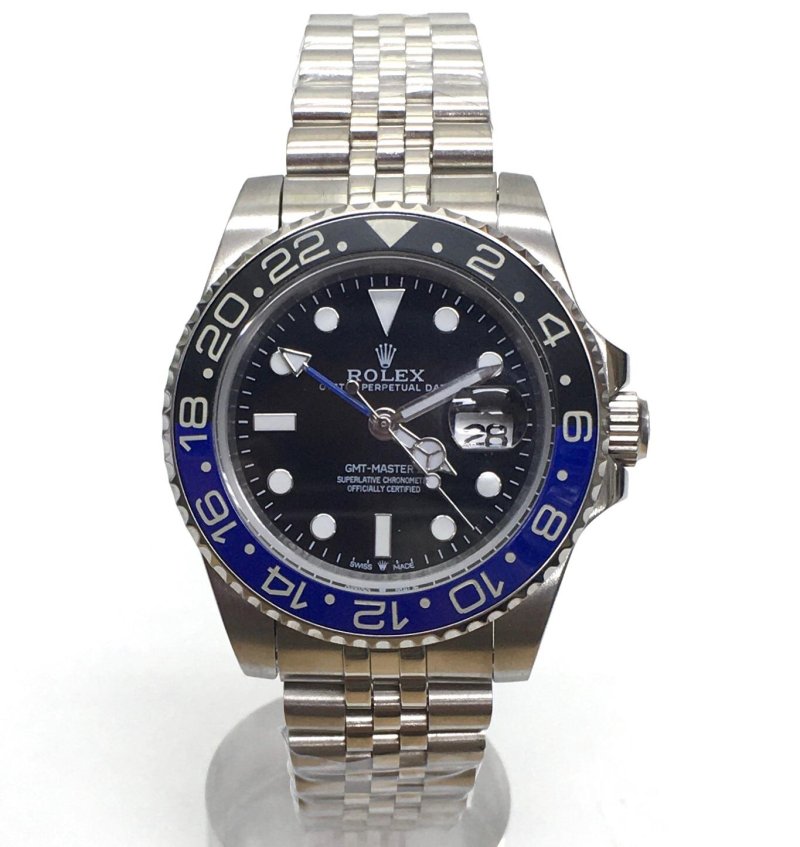 Buy Fake Rolex GMT-MASTER II Blue-Black Watches in London
