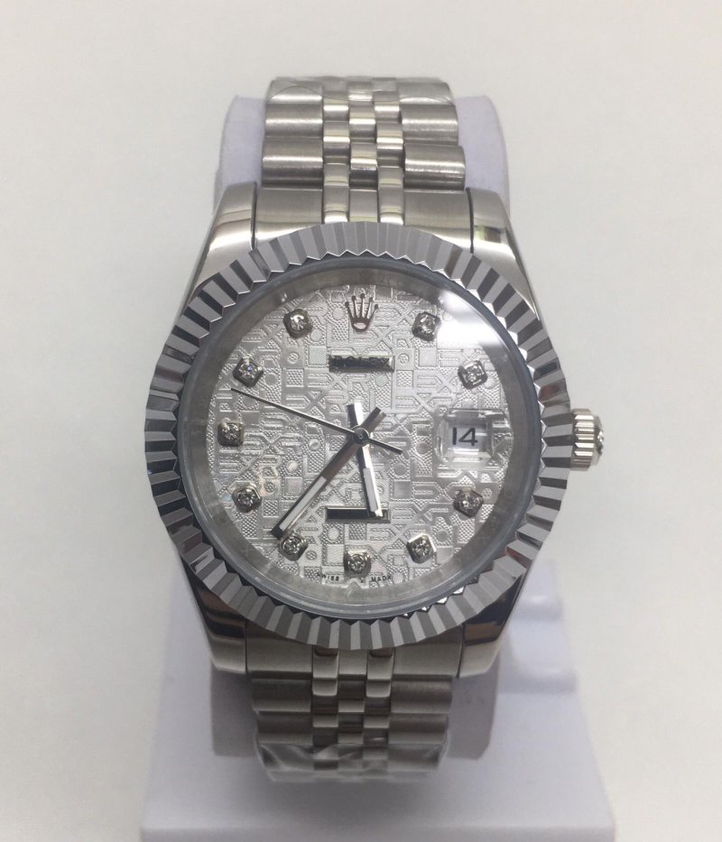 Cheap Rolex DateJust Omega White Watch