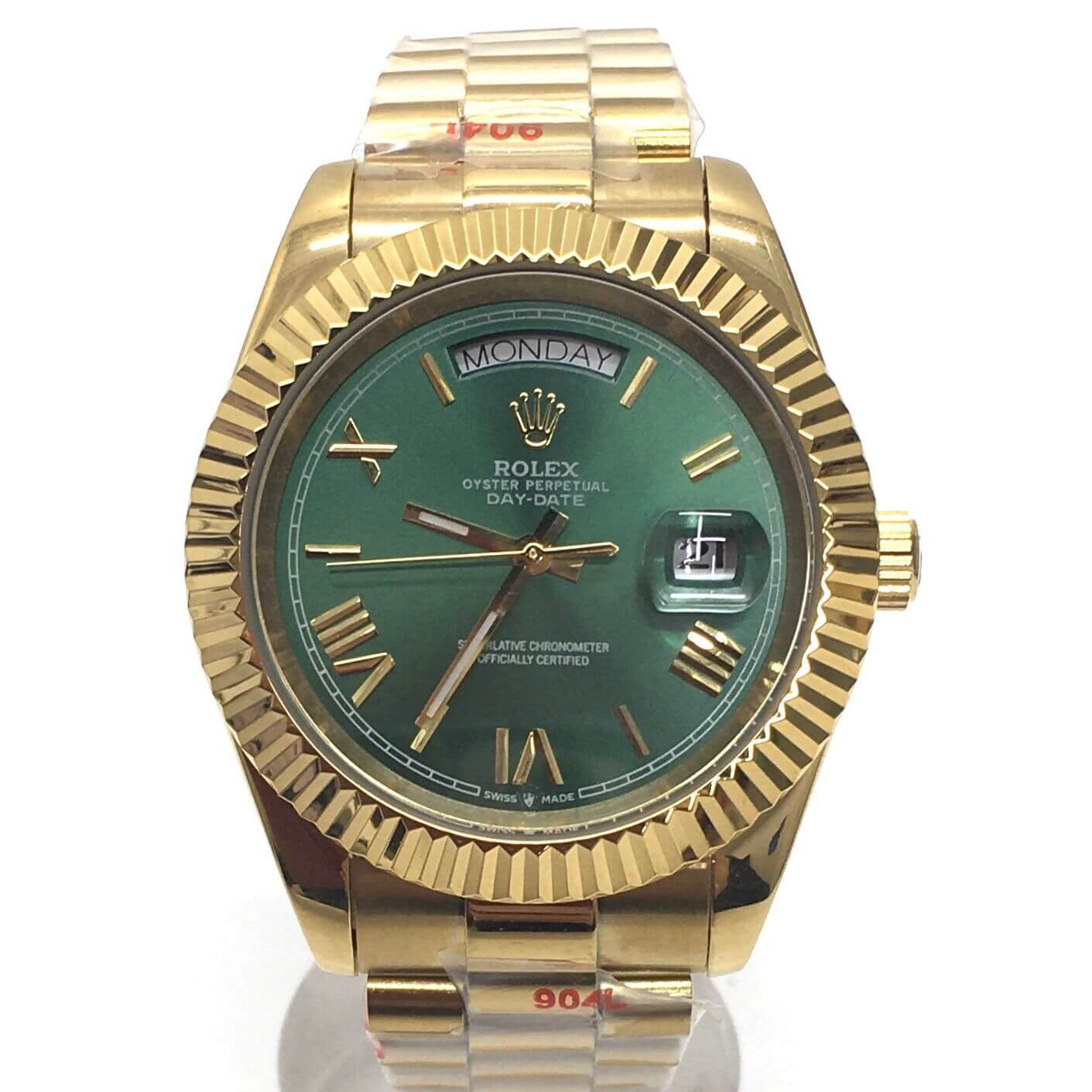 Rolex DayDate Golden Dial Replica Watch