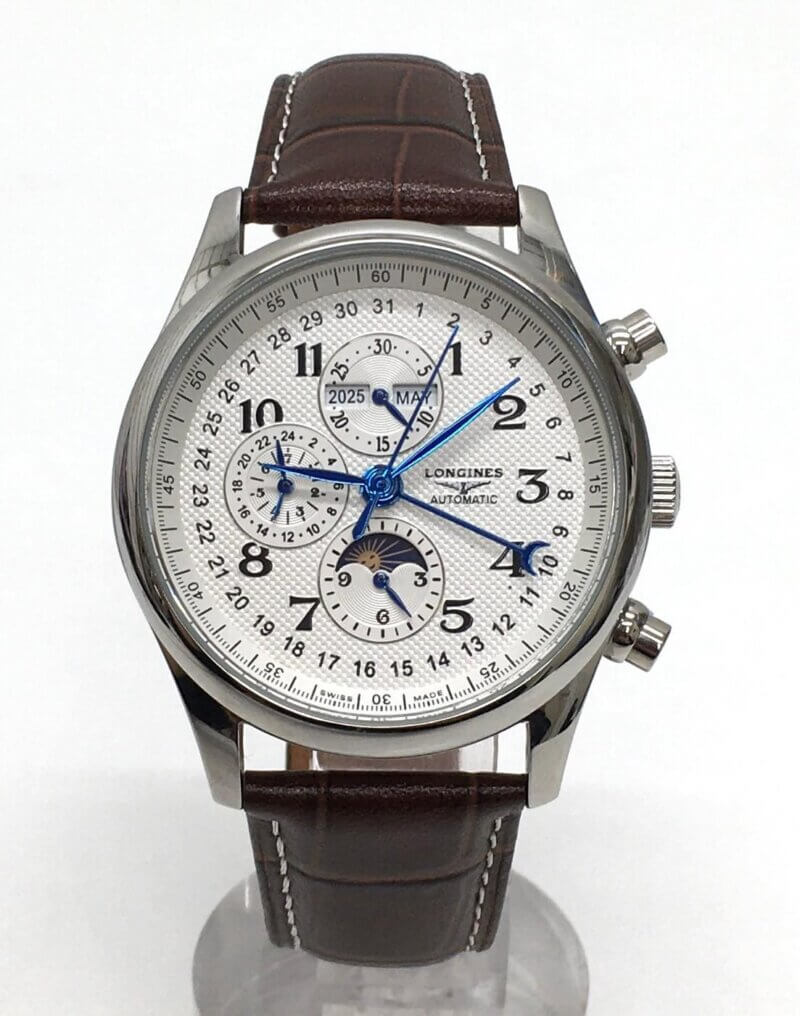 Fake Longines Master Collection Chrono Moonphase Watch in UK