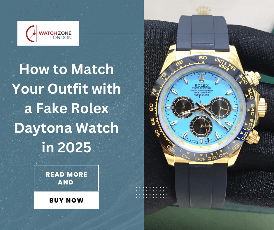 How to Match Your Outfit with a Fake Rolex Daytona Watch in 2025