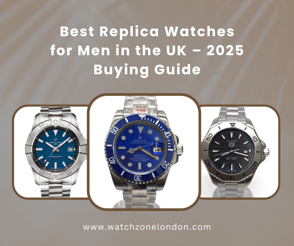 Best Replica Watches for Men in the UK – 2025 Buying Guide
