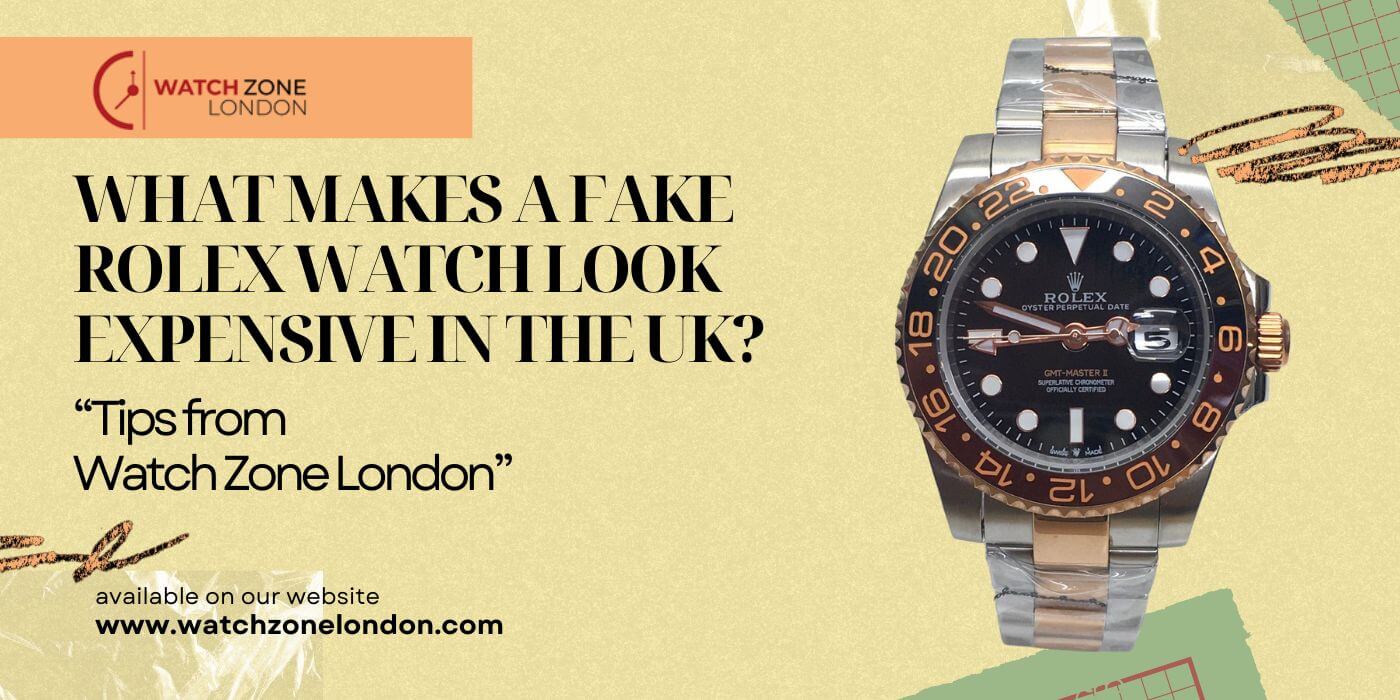 What Makes a Fake Rolex Watch Look Expensive in the UK