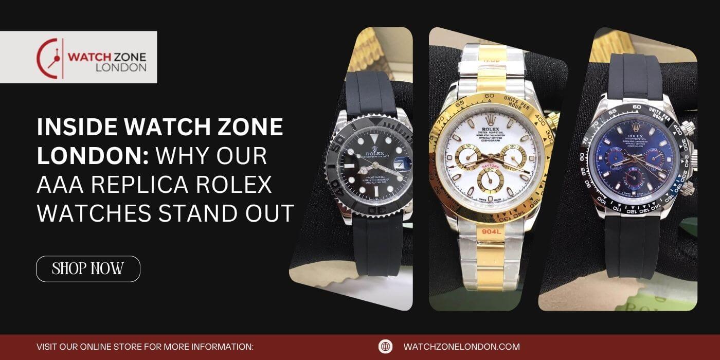 Inside Watch Zone London: Why Our AAA Replica Rolex Watches Stand Out