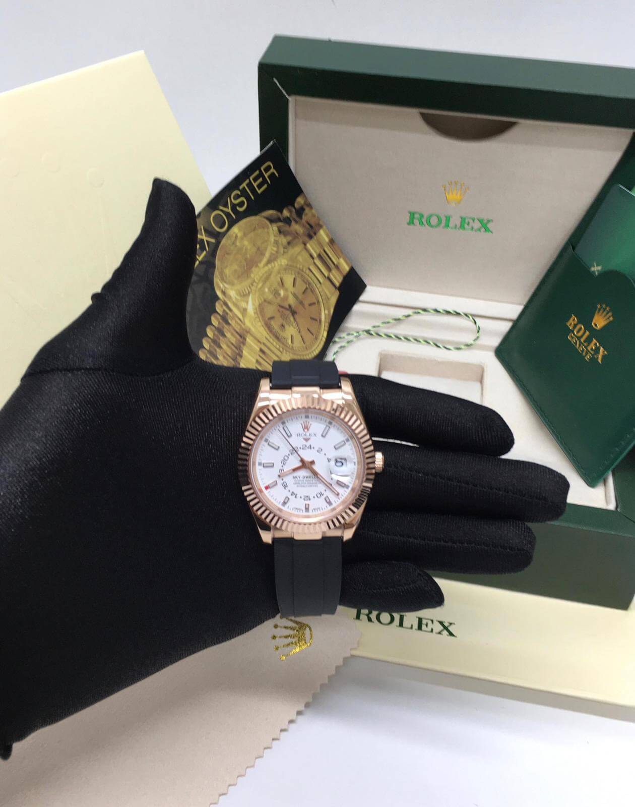 High Quality AAA Fake Rolex Sky Dweller Watch UK - Image 2