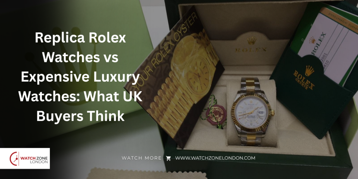Replica Rolex Watches vs Expensive Luxury Watches: What UK Buyers Think