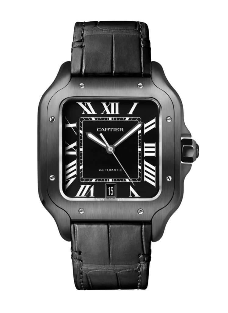 Cartier Santos Black Replica watch